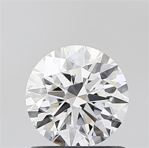 Picture of Lab Grown Diamond 0.84 Carats, Round with Ideal Cut, D Color, IF Clarity and Certified by IGI