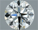 Natural Diamond 0.80 Carats, Round with Very Good Cut, I Color, VVS1 Clarity and Certified by IGI