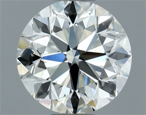 Picture of Natural Diamond 0.80 Carats, Round with Very Good Cut, I Color, VVS1 Clarity and Certified by IGI