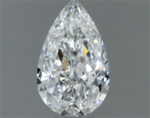 Picture of Natural Diamond 0.50 Carats, Pear with  Cut, G Color, VS2 Clarity and Certified by GIA