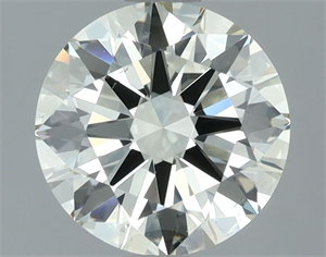 Picture of Natural Diamond 1.71 Carats, Round with Excellent Cut, L Color, VS2 Clarity and Certified by IGI