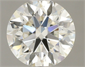 Diamante Natural 0.83 quilates, Redondo , Color J, claridad VVS2 y certificado GIA