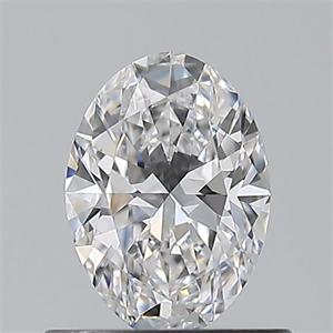 Picture of Natural Diamond 0.60 Carats, Oval with  Cut, D Color, VS1 Clarity and Certified by GIA
