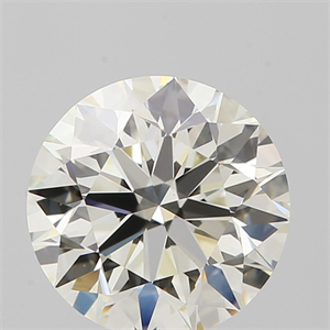 Picture of Natural Diamond 1.10 Carats, Round with Excellent Cut, H Color, VVS1 Clarity and Certified by IGI