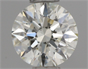 Diamante Natural 0.50 quilates, Redondo , Color J, claridad VS2 y certificado IGI