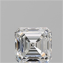 Diamante Natural 0.92 quilates, Asscher , Color G, claridad IF y certificado GIA