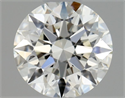 Diamante Natural 0.41 quilates, Redondo , Color H, claridad VVS1 y certificado GIA