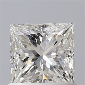 Picture of Natural Diamond 0.80 Carats, Princess with  Cut, H Color, VVS2 Clarity and Certified by GIA