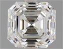 Diamante Natural 1.90 quilates, Asscher , Color H, claridad VVS2 y certificado GIA
