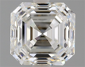 Foto Diamante Natural 1.90 quilates, Asscher , Color H, claridad VVS2 y certificado GIA de