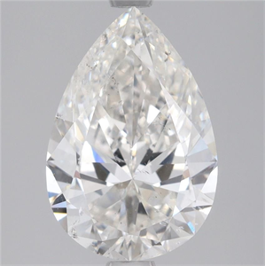 Picture of Natural Diamond 2.01 Carats, Pear with  Cut, G Color, SI1 Clarity and Certified by GIA