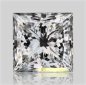 Natural Diamond 1.01 Carats, Princess with  Cut, H Color, VS1 Clarity and Certified by GIA