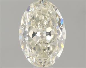 Picture of Natural Diamond 1.51 Carats, Oval with  Cut, L Color, SI2 Clarity and Certified by GIA