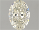 Diamante Natural 1.51 quilates, Ovalado , Color L, claridad SI2 y certificado GIA