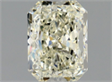 Natural Diamond 0.90 Carats, Radiant with  Cut, N Color, SI2 Clarity and Certified by GIA