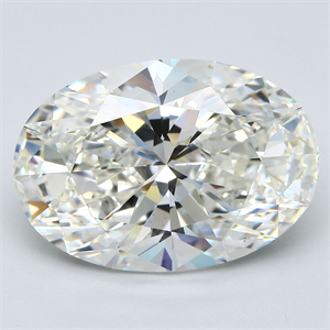Picture of Natural Diamond 10.17 Carats, Oval with  Cut, I Color, VS1 Clarity and Certified by GIA