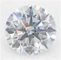 Del inventario de diamantes de laboratorio, 4.25 quilates, Redondo , Color D, claridad VVS1 y certificado GIA