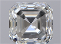 Diamante Natural 0.70 quilates, Asscher , Color H, claridad SI2 y certificado GIA