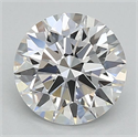 Del inventario de diamantes de laboratorio, 0.94 quilates, Redondo , Color D, claridad VS2 y certificado IGI