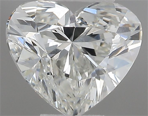 Foto Diamante Natural 0.45 quilates, Corazón , Color G, claridad VS1 y certificado IGI de