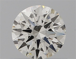 Foto Diamante Natural 0.53 quilates, Redondo , Color I, claridad IF y certificado IGI de