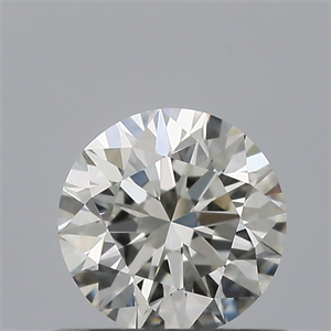 Foto Diamante Natural 0.52 quilates, Redondo , Color H, claridad VVS2 y certificado IGI de
