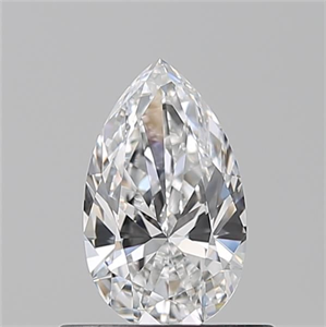Foto Diamante Natural 0.50 quilates, De pera , Color E, claridad VS2 y certificado GIA de