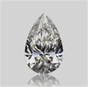 Natural Diamond 0.70 Carats, Pear with  Cut, G Color, VVS2 Clarity and Certified by GIA