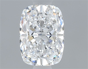 Picture of Natural Diamond 0.51 Carats, Cushion with  Cut, D Color, SI1 Clarity and Certified by GIA