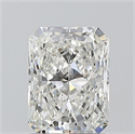 Natural Diamond 1.01 Carats, Radiant with  Cut, H Color, VS1 Clarity and Certified by GIA