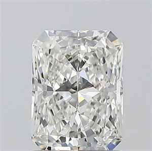 Picture of Natural Diamond 1.01 Carats, Radiant with  Cut, H Color, VS1 Clarity and Certified by GIA