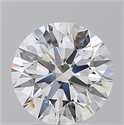 Natural Diamond 3.55 Carats, Round with Excellent Cut, F Color, VS1 Clarity and Certified by GIA