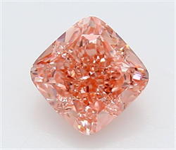 Picture of Lab Grown Diamond 2.04 Carats, CUSHION MODIFIED with  Cut, Fancy Vivid Pink Color, VVS2 Clarity and Certified by IGI