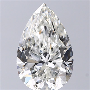 Foto Diamante Natural 3.33 quilates, De pera , Color I, claridad SI2 y certificado GIA de