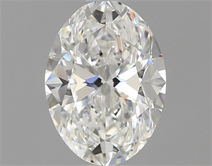 Picture of Natural Diamond 1.00 Carats, Oval with  Cut, H Color, VS1 Clarity and Certified by GIA