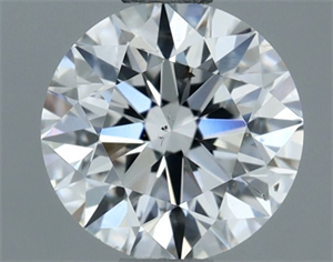 Foto Diamante Natural 0.70 quilates, Redondo , Color D, claridad SI1 y certificado GIA de