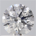 Natural Diamond 0.50 Carats, Round with Excellent Cut, G Color, SI1 Clarity and Certified by GIA