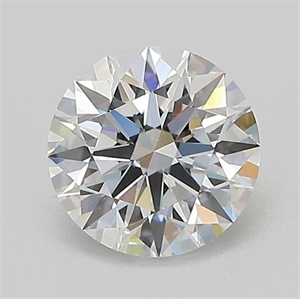 Picture of Lab Grown Diamond 1.04 Carats, Round with Ideal Cut, D Color, VS1 Clarity and Certified by IGI