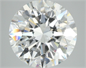 Natural Diamond 4.87 Carats, Round with Excellent Cut, E Color, FL Clarity and Certified by GIA