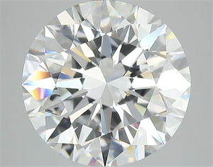 Picture of Natural Diamond 4.87 Carats, Round with Excellent Cut, E Color, FL Clarity and Certified by GIA