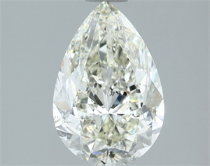 Picture of Natural Diamond 1.50 Carats, Pear with  Cut, J Color, SI2 Clarity and Certified by IGI