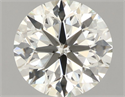 Natural Diamond 1.32 Carats, Round with Excellent Cut, K Color, VS2 Clarity and Certified by IGI