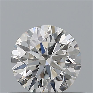 Foto Diamante Natural 0.40 quilates, Redondo , Color F, claridad VVS1 y certificado IGI de