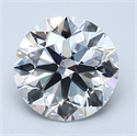 Diamante Natural 3.27 quilates, Redondo , Color G, claridad VS2 y certificado GIA