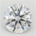 Del inventario de diamantes de laboratorio, 2.71 quilates, Redondo , Color D, claridad VVS1 y certificado IGI