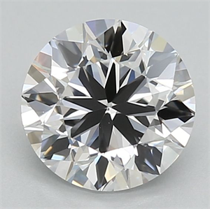 Picture of Lab Grown Diamond 0.98 Carats, Round with Ideal Cut, D Color, VS1 Clarity and Certified by IGI