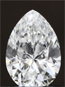 Diamante Natural 0.74 quilates, De pera , Color F, claridad VVS2 y certificado GIA