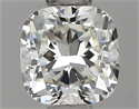 Natural Diamond 0.61 Carats, Cushion with  Cut, K Color, VS2 Clarity and Certified by GIA