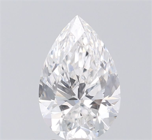 Picture of Natural Diamond 0.50 Carats, Pear with  Cut, F Color, SI1 Clarity and Certified by GIA