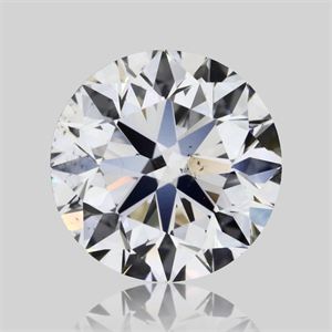 Picture of Natural Diamond 1.50 Carats, Round with Very Good Cut, D Color, SI1 Clarity and Certified by GIA